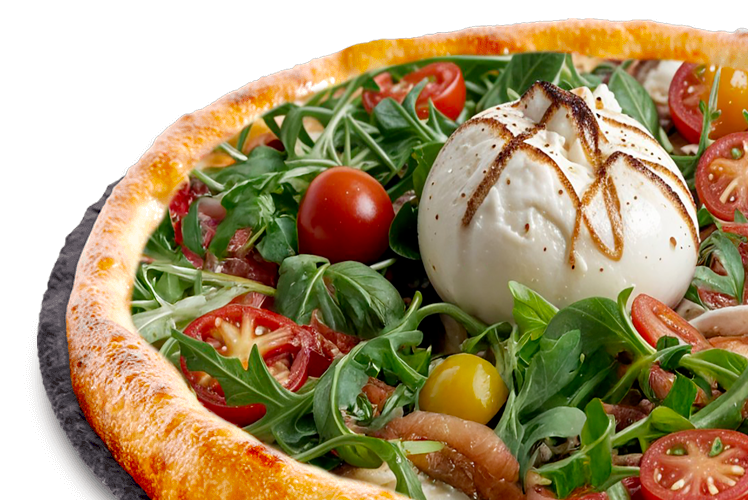 Pizza Burrata Anchois